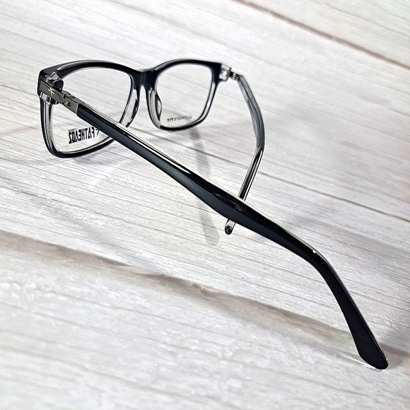 NEW FATHEADZ Eyeglass Frame, large head sizes, black glasses, men, 59-17-150 - Picture 5 of 5